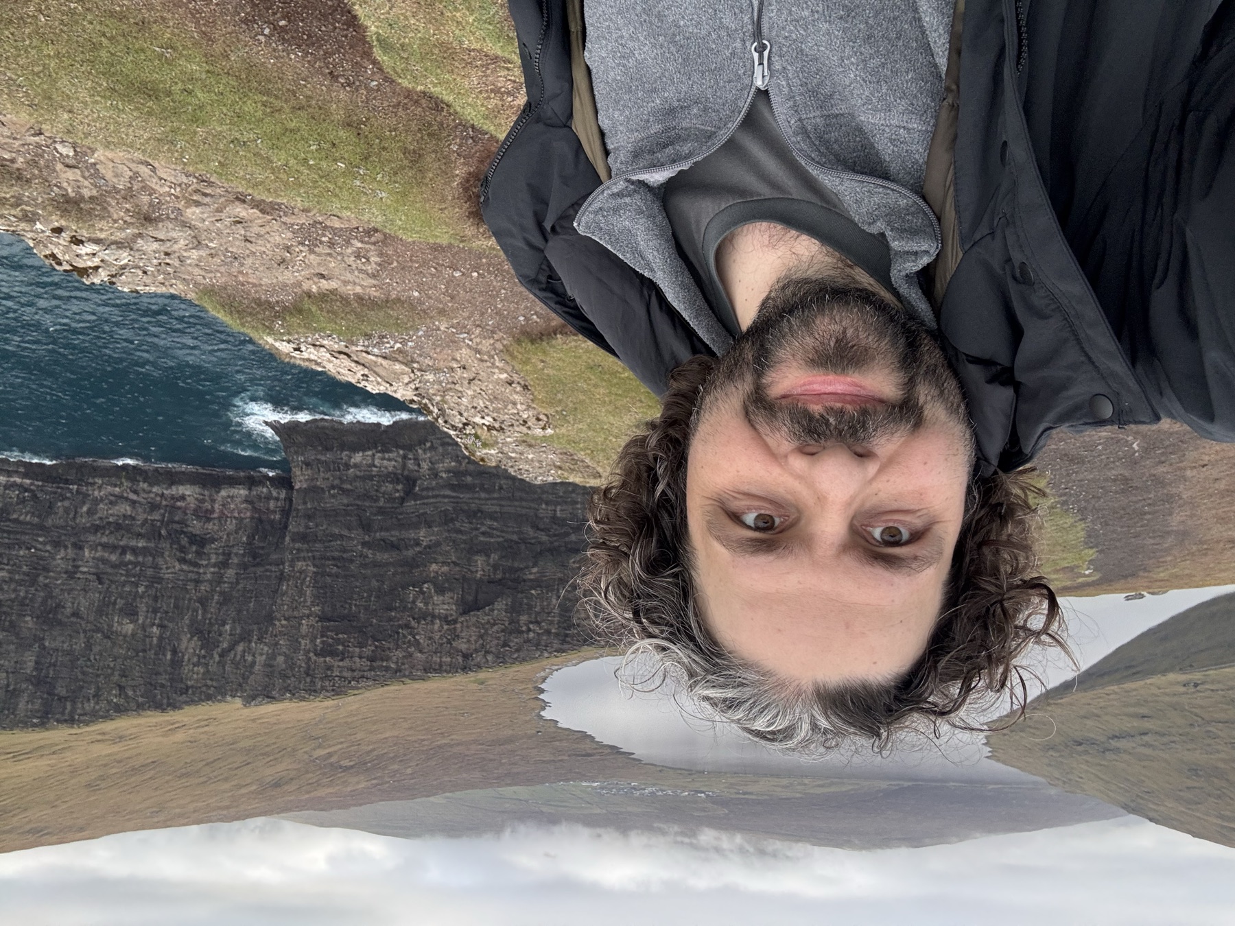 Faroe Islands cliffs during a phone-first QualityMax shipping week